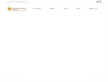 Tablet Screenshot of organizationalhealth.com